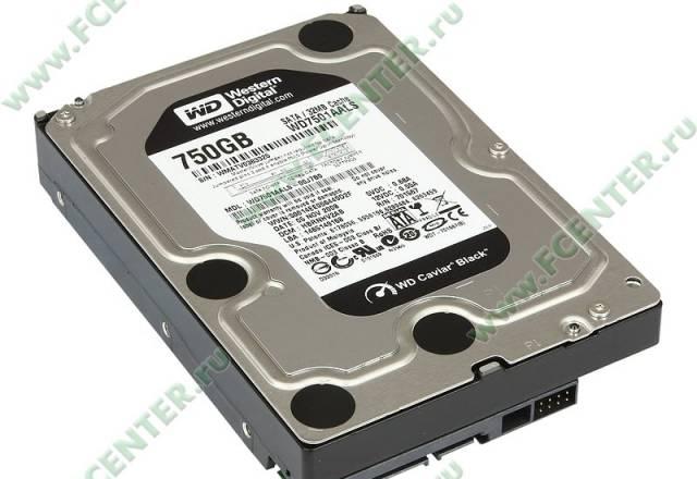 Винчестер Western Digital 750Gb Санкт-Петербург