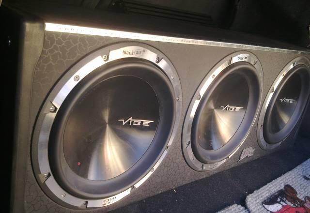 Сабвуфер Vibe 3900w Москва