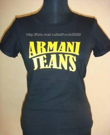 Armani новые футболки Москва