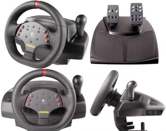 Продам руль+педали Logitech momo Racing Санкт-Петербург