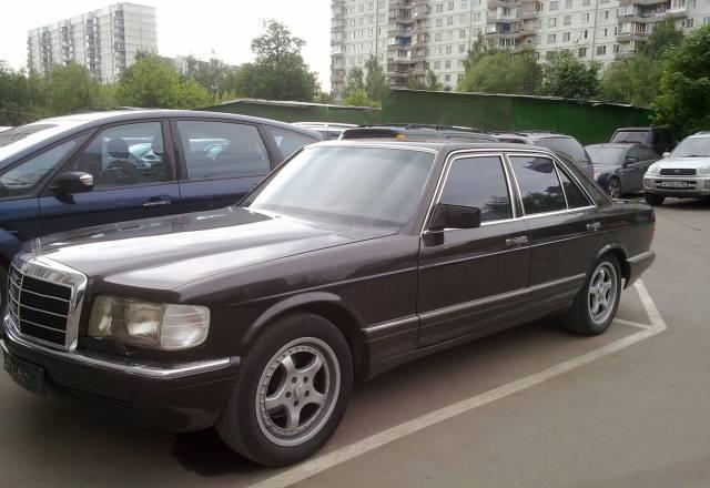 Mercedes S-klasse, 1987 Москва