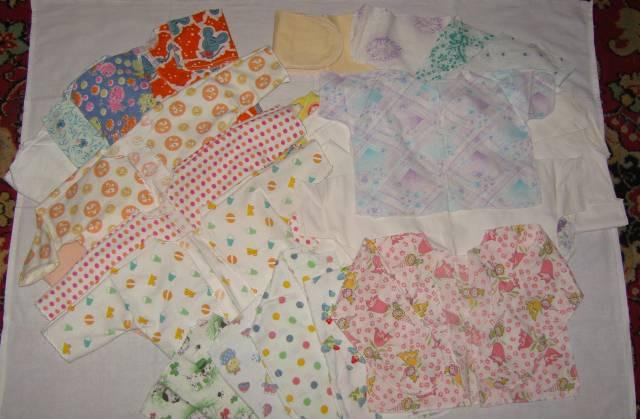 Распашонки, пелёнки, чепчики Москва