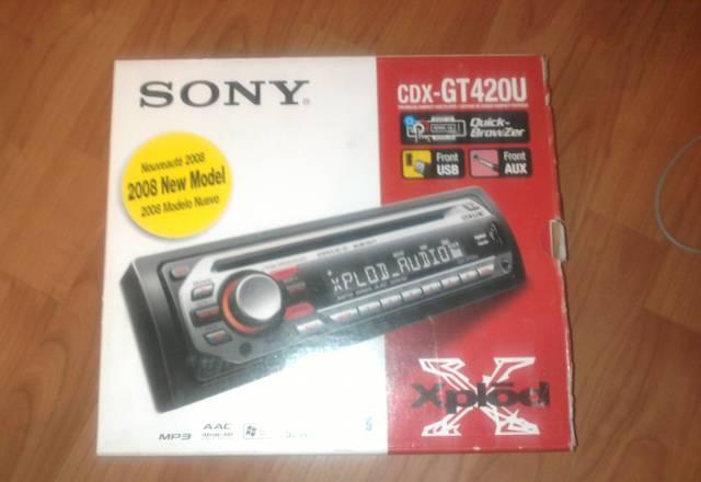 "Автомагнитола Sony CDX-GT420U" Серпухов