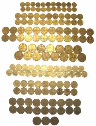 147 монет СССР 1961-1991 (все разные) Москва