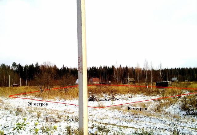 Участок 8 соток 95 км от МКАД Москва