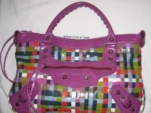 Сумка Balenciaga Cannage натуральная кожа Москва
