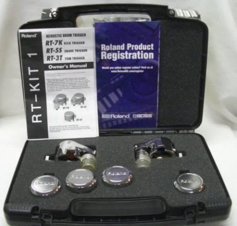 Триггеры для акустических барабанов в кейсе Москва