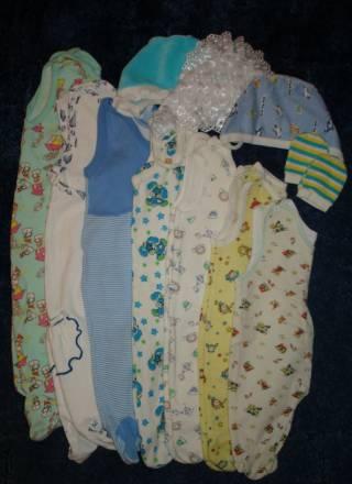 Пакетом 25 вещей от 0 до 6 месцев Санкт-Петербург