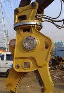 Навесные ножницы на экскаватор. Омск