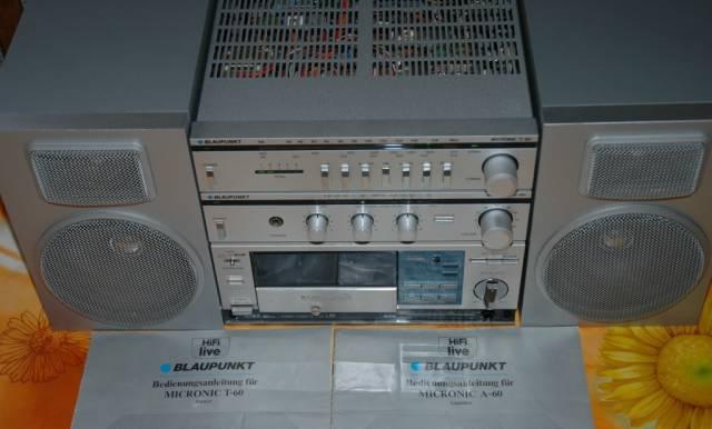Винтажные мини компоненты blaupunkt micronic 60 Москва