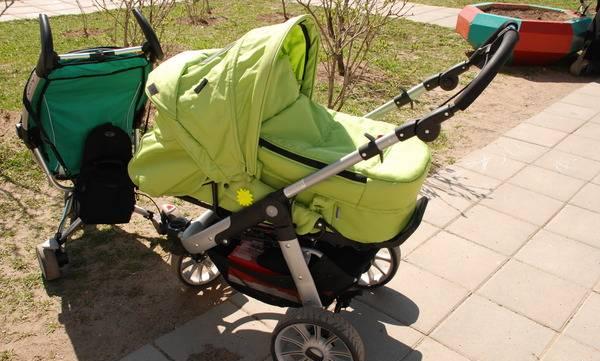 Teutonia Spirit 2 в 1 люлька + прогулка Москва