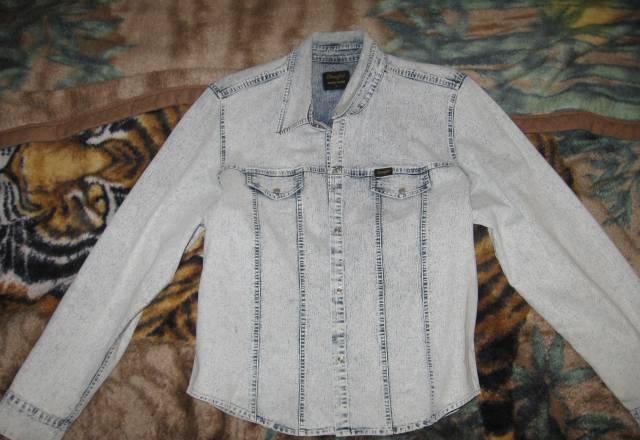 Джинсовая рубашка Москва