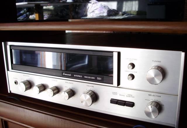 Винтажный ресивер sansui-551 Москва
