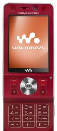 Мобильный телефон Sony Ericsson W910i (красный) Москва