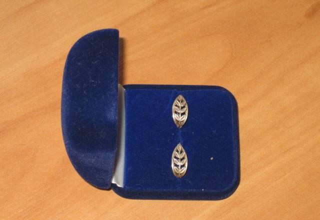 Серьги серебро Москва