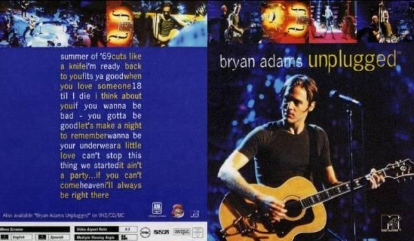 BRYAN ADAMS   * 4 DVD Collection*     Москва