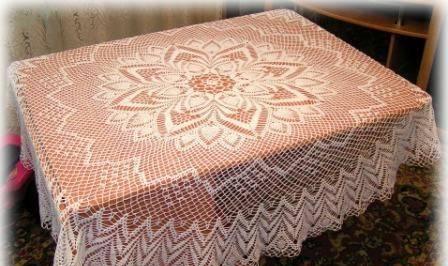 Скатерть кружевна Москва