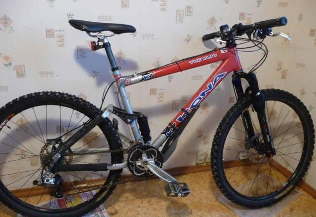 Рама Kona The King XC Scandium Red/Silver 18" Москва
