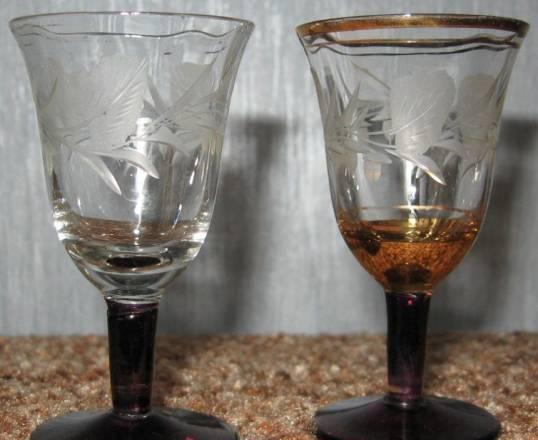 Рюмки 2 шт. 50-е гг Москва