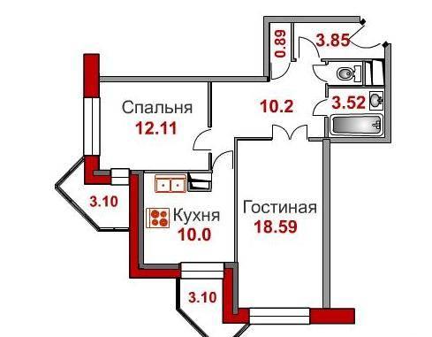Продам 2-х комн квартиру. Новостройка Москва