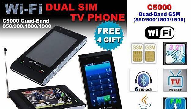 C5000 Wifi TV Phone !!! РАСПРОДАЖА !!!  Москва