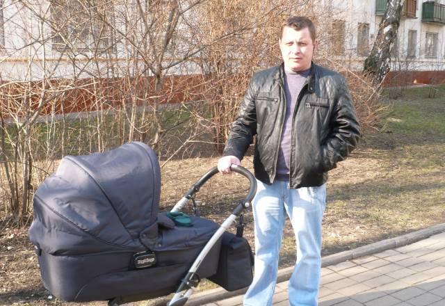 Peg-Perego Коляска "Young Auto" цвет темно-синий Москва