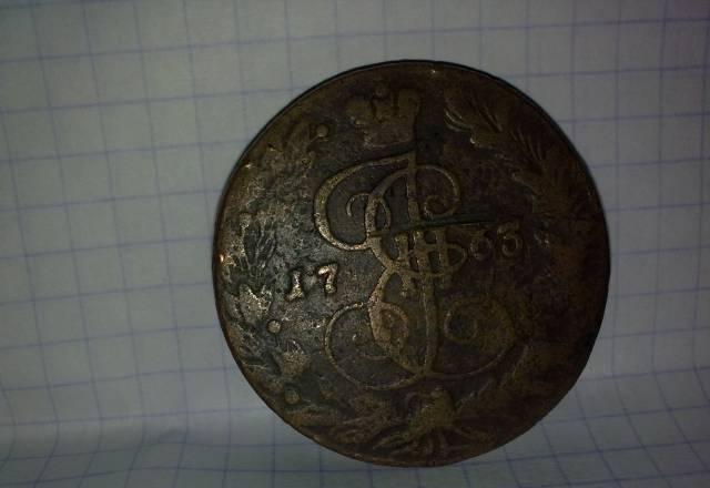 5 копеек 1763 ем Санкт-Петербург