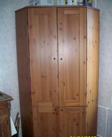 Шкаф компьютерный угловой деревянный икея Москва