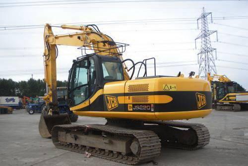 Гусеничный экскаватор б/у JCB JS 220 LC Санкт-Петербург