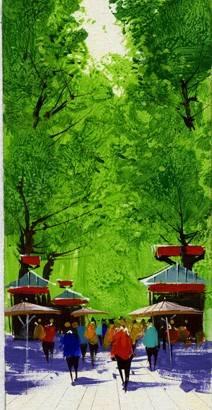 Картина холст акрил 2008 г. 12    f-artplanet.ru Москва