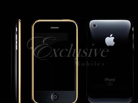 Apple iphone 3G Gold c подсветкой яблока Москва
