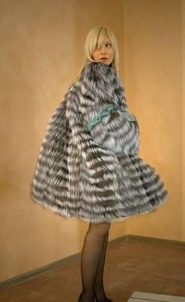 Меховые пальто из лисицы Красноярск