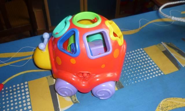 Сортер Божья коровка на веревочке Москва