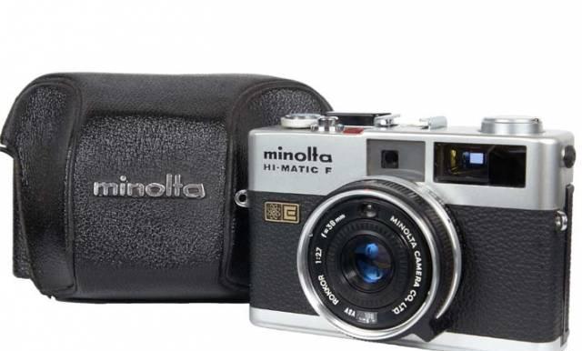 Фотоаппарат, Minolta Hi-Matic F Москва