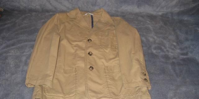 Пиджак фирменный р 122  Хлопок Москва