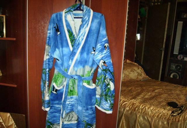 Халат натуральный хлопок  54-56 размер,новый Москва