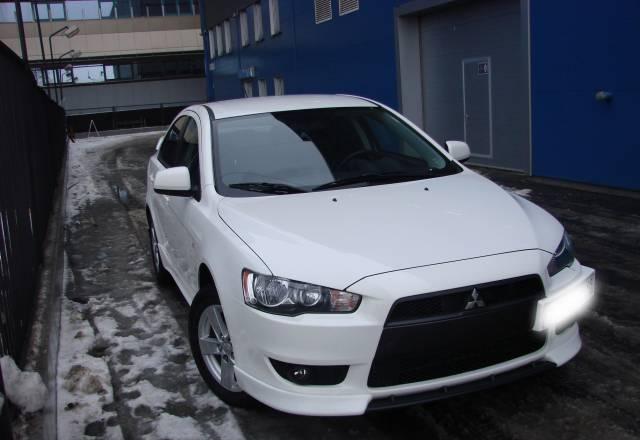 Детали внешнего тюнинга на Lancer X Санкт-Петербург
