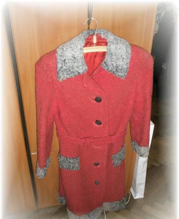 Пальто на ватине с каракулем Санкт-Петербург