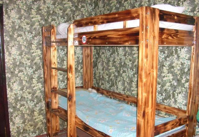 Кровать двухярусная с матрасами Москва