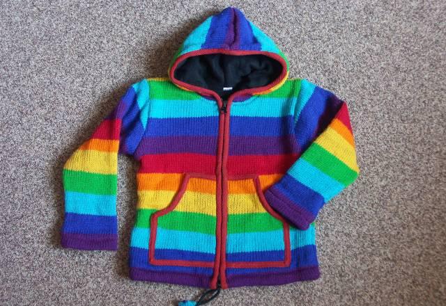 Шерстяная кофта-куртка на флисе, на 110-120 см Москва