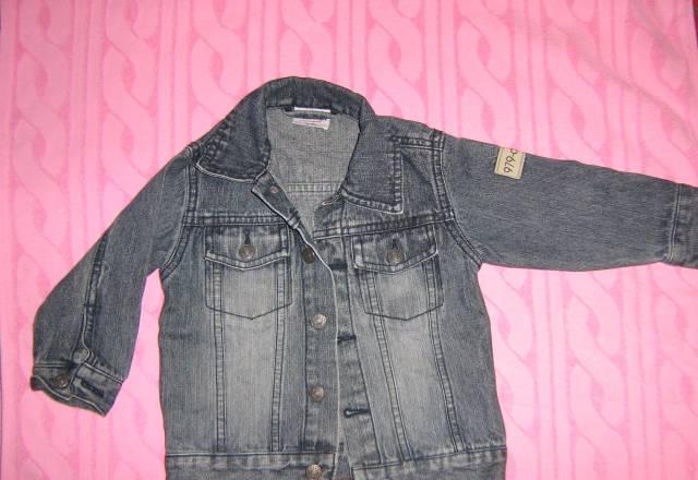 Джинсовая куртка impidimpi 74-80 Москва