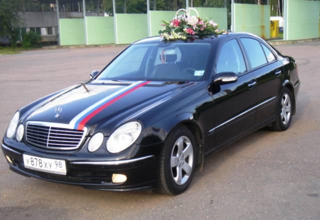 Обслуживаю свадьбы на мерседесе W - 211 Санкт-Петербург