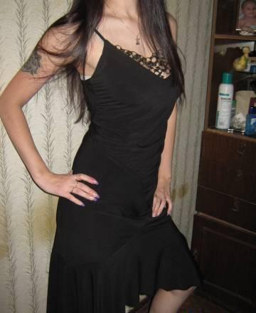 Вечернее черное платье Санкт-Петербург