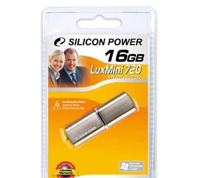Флэшка 16ГБ Silicon Power "LuxMini 720 Москва
