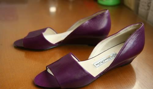 Новые фиолетовые туфли Werner Kern Москва