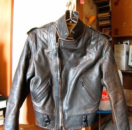 Куртка кожаная rifle "косуха" Новосибирск