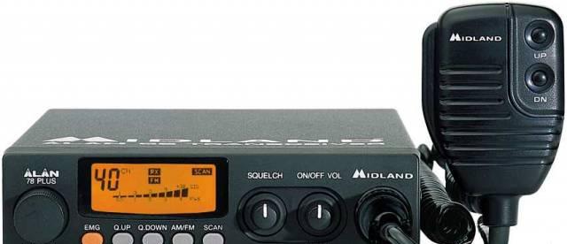 Рация Midland Alan 78 Plus + антенна Москва