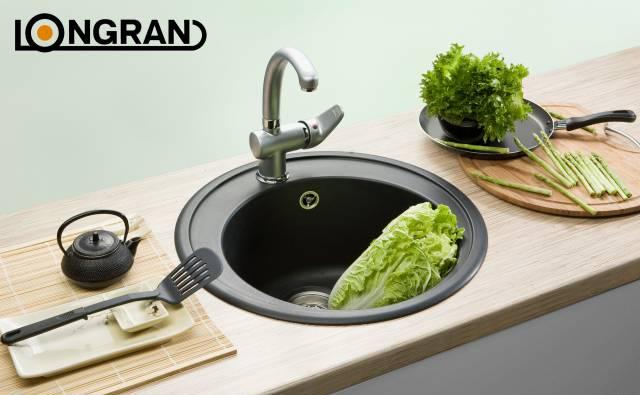 Кухонная мойка из гранита Москва