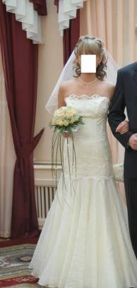 Силуэтное свадебное платье Санкт-Петербург