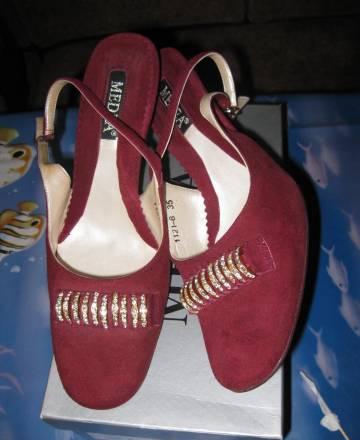 Туфли бордовые medea (Booty-Италия) новые р.35 Санкт-Петербург